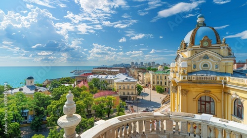 Odessa Black Sea Skyline photo