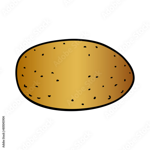 potato vector illustration
