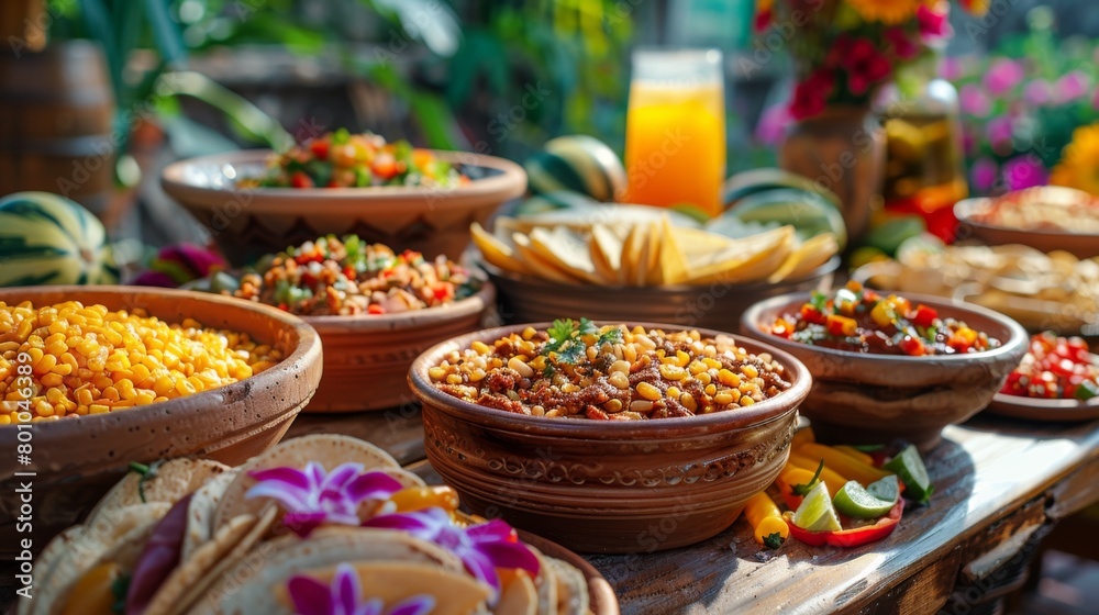 Fototapeta premium Cinco de Mayo is Mexican national holiday in honor of victory