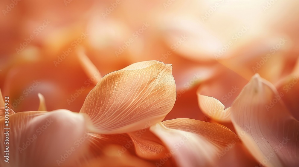 A closeup of a bunch of colorful flowers with delicate petals against a softly blurred bokeh background