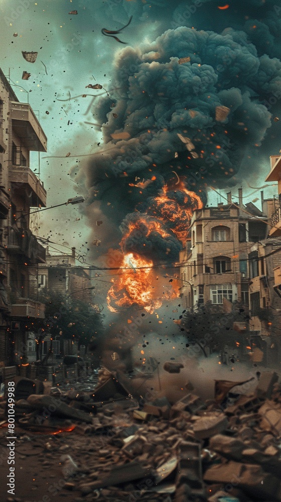 Breakdown of diplomatic relations escalates into conflict, causing catastrophic phenomena Breakdown of diplomatic relations escalates into conflict, causing catastrophic phenomena