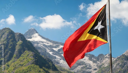 The Flag of East Timor