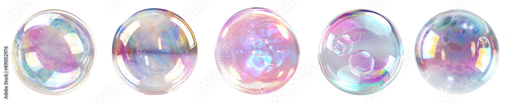floated Soap Bubble isolate on transparency background PNG Stock Photo ...