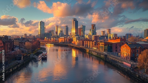 Manchester Industrial Heritage Skyline photo
