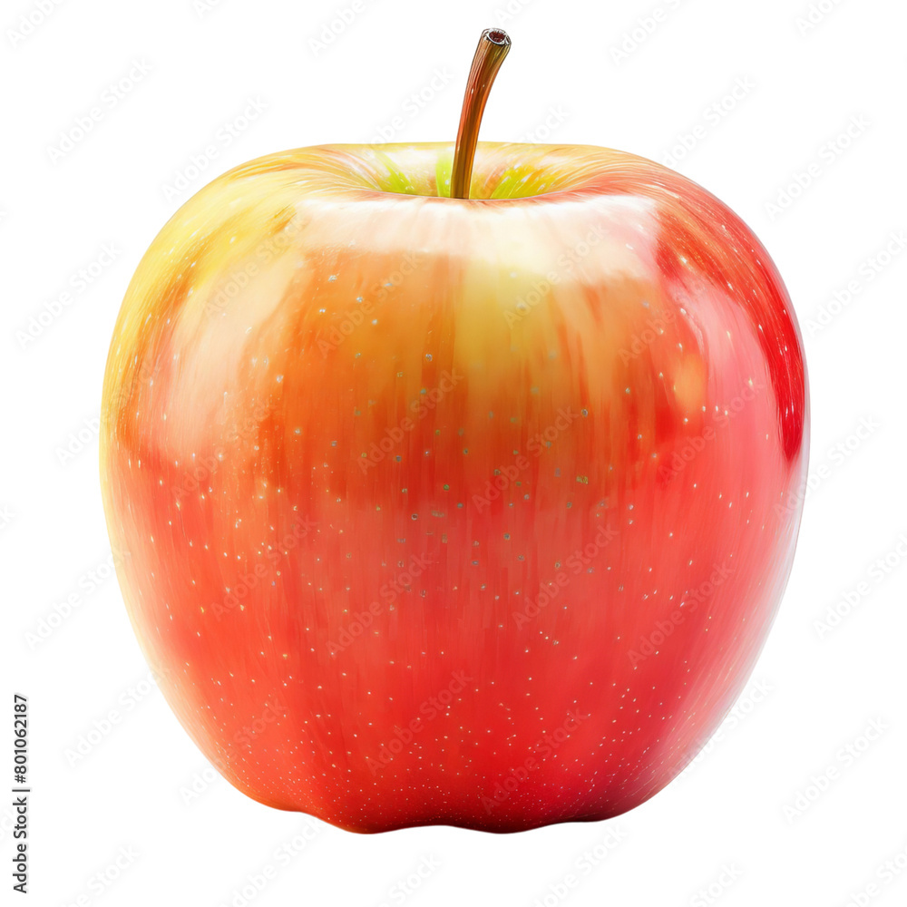 a photo of Apple isolated on white background a photo of Apple isolated on white background