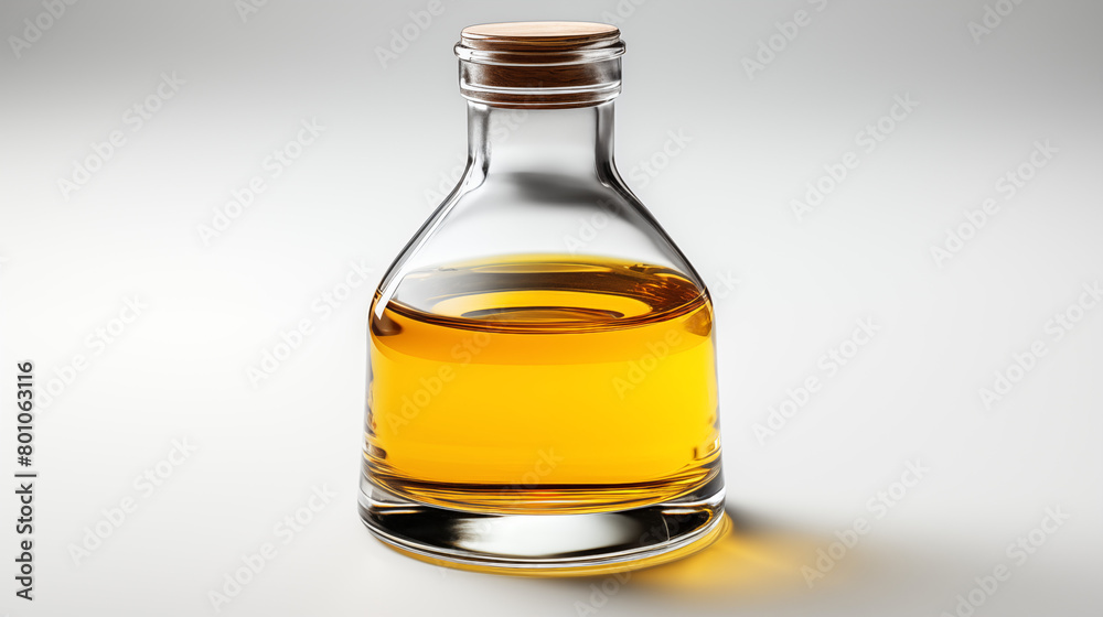 Realistic Stock image of oil mockup on a white background Realistic Stock image of oil mockup on a white background