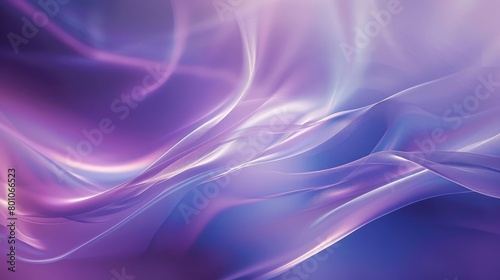 Elegant and modern wallpaper with soft curves, gradients, and subtle lighting effects, showcasing an abstract background design with a purple blue gradient color palette.