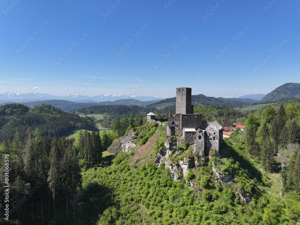 Obraz premium Burgruine Liebenfels 
