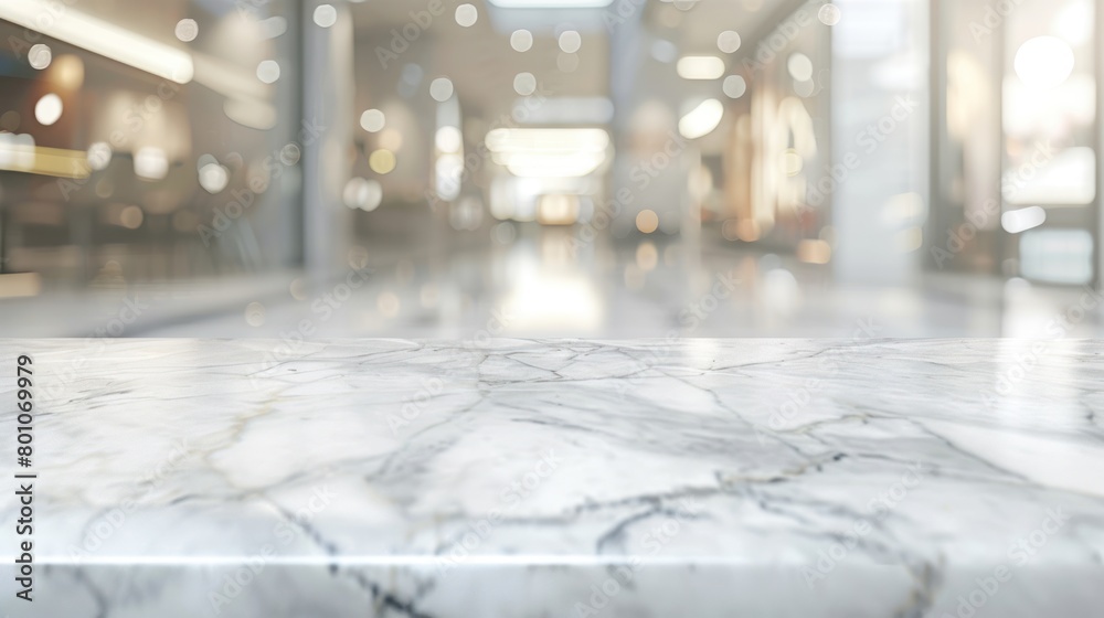 Empty white marble stone table top and blur glass window interior cafe and restaurant banner mock up abstract background - can used for display or montage your products. Empty white marble stone table top and blur glass window interior cafe and restaurant banner mock up abstract background - can used for display or montage your products.