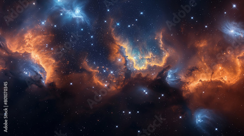 multicolor nebula