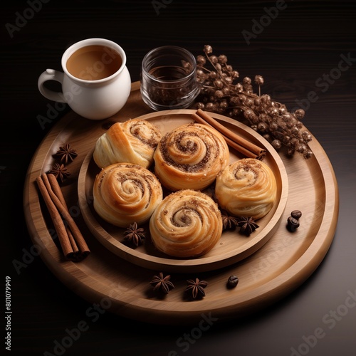 coffee and cookies (ID: 801079949)