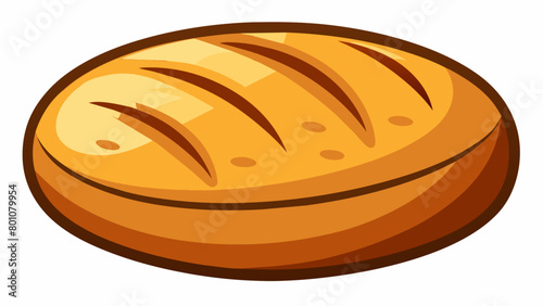 Revolutionary Rustic Bread Learn how to bake a hearty and satisfying loaf of bread a staple food for many colonial families during trying times.. Vector illustration