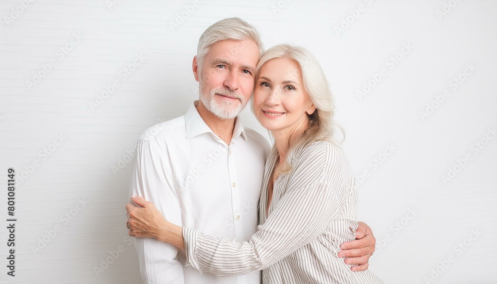 Beautiful smiling Lovely old couple on background Beautiful smiling Lovely old couple on background