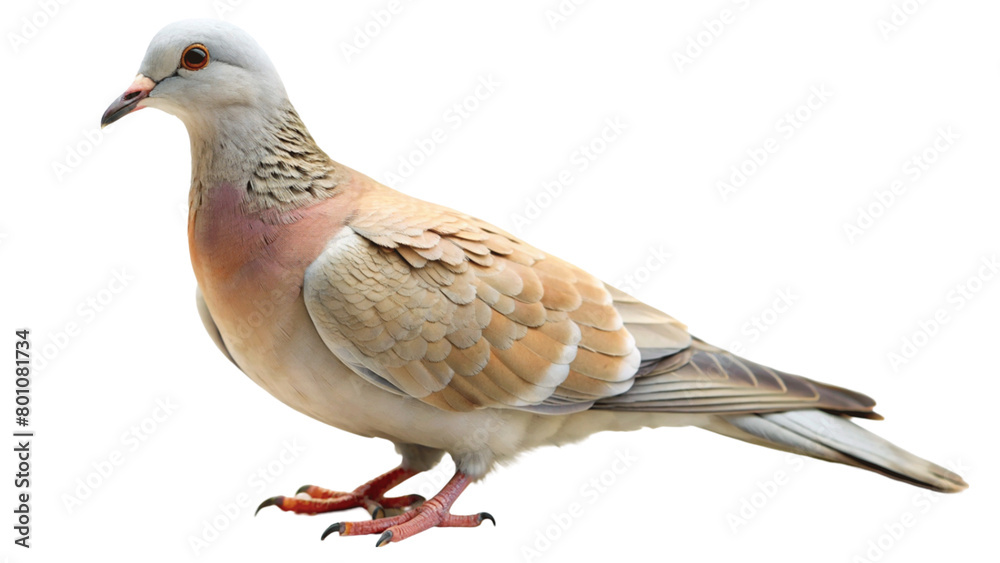 A brown Pigeon isolated on Transparent background. A brown Pigeon isolated on Transparent background.