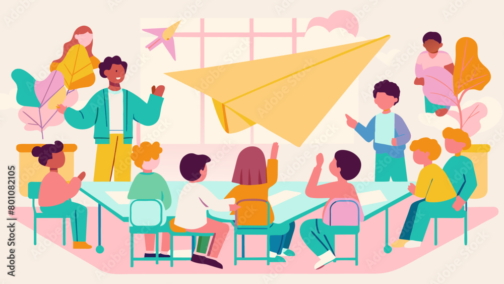 Engaging Classroom Activity with Diverse Students and Paper Plane Project Engaging Classroom Activity with Diverse Students and Paper Plane Project