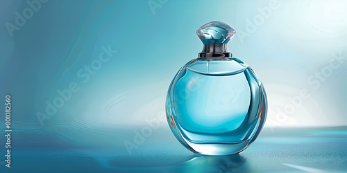 Modern Luxury Perfume Cosmetic Premium Glass Bottle Elegant Product Pearls Draped Silk Fabric Clothing Elegant Background