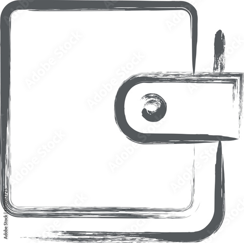 筆書きミニミニアイコン　手帳