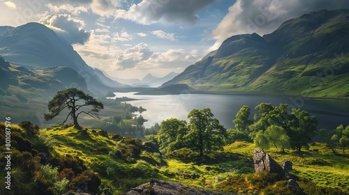 scenic highlands, breathtaking highlands photo