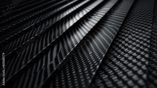 black carbon fiber seamless background Perforated sheet metal. Black metal texture Steel background. 