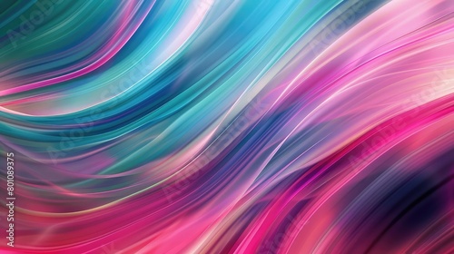 Colorful smooth light lines background, Pink, blue, green colors illustration ,Colorful bright wavy abstract background, Wavy colored lines in the form of waves, background design images wallpaper 