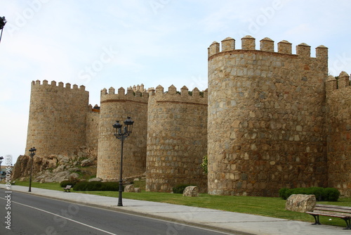 muralla de avila photo