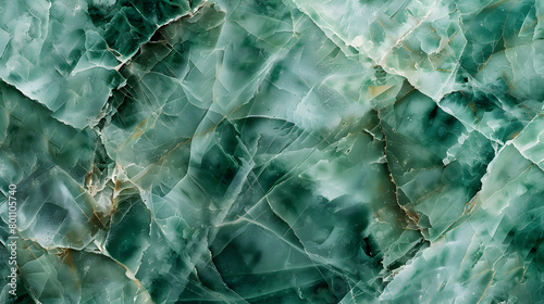 green quartz marble texture Marble background. Generative AI. photo