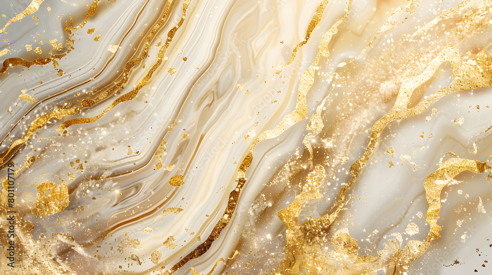 Luxury gold background with beige and white gradient color marble background. Generative AI. Luxury gold background with beige and white gradient color marble background. Generative AI.