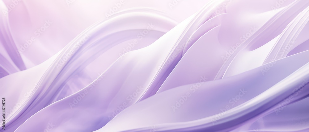 Fototapeta premium Soft-focus lavender waves, gentle and inviting for natural beauty product layouts,