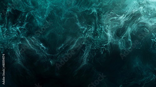 Wide banner size  webpage header  dark green blue grainy gradient background  black backdrop  and noise texture effect