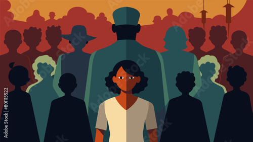 The shadow of suion extended beyond just individuals as entire communities were doubted and feared due to their race or religion..