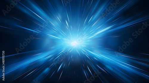 Radial blue light through the tunnel glowing in the darkness for print designs templates, Advertising materials, Email Newsletters, Header webs, e commerce signs retail shopping, advertisement busines