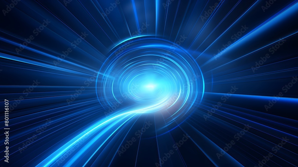 Radial blue light through the tunnel glowing in the darkness for print designs templates, Advertising materials, Email Newsletters, Header webs, e commerce signs retail shopping, advertisement busines Radial blue light through the tunnel glowing in the darkness for print designs templates, Advertising materials, Email Newsletters, Header webs, e commerce signs retail shopping, advertisement busines
