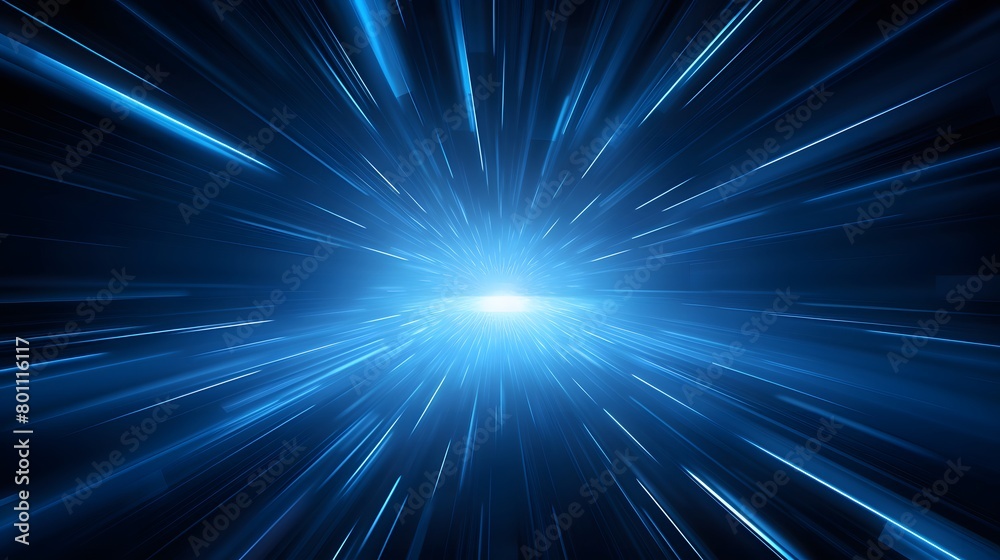 Radial blue light through the tunnel glowing in the darkness for print designs templates, Advertising materials, Email Newsletters, Header webs, e commerce signs retail shopping, advertisement busines Radial blue light through the tunnel glowing in the darkness for print designs templates, Advertising materials, Email Newsletters, Header webs, e commerce signs retail shopping, advertisement busines