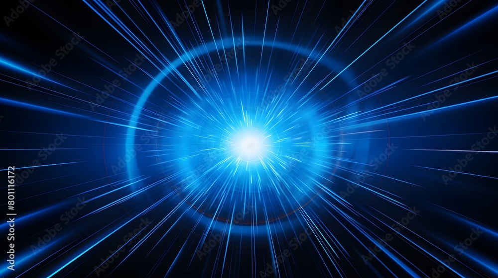 Radial blue light through the tunnel glowing in the darkness for print designs templates, Advertising materials, Email Newsletters, Header webs, e commerce signs retail shopping, advertisement busines Radial blue light through the tunnel glowing in the darkness for print designs templates, Advertising materials, Email Newsletters, Header webs, e commerce signs retail shopping, advertisement busines
