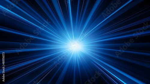 Radial blue light through the tunnel glowing in the darkness for print designs templates, Advertising materials, Email Newsletters, Header webs, e commerce signs retail shopping, advertisement busines