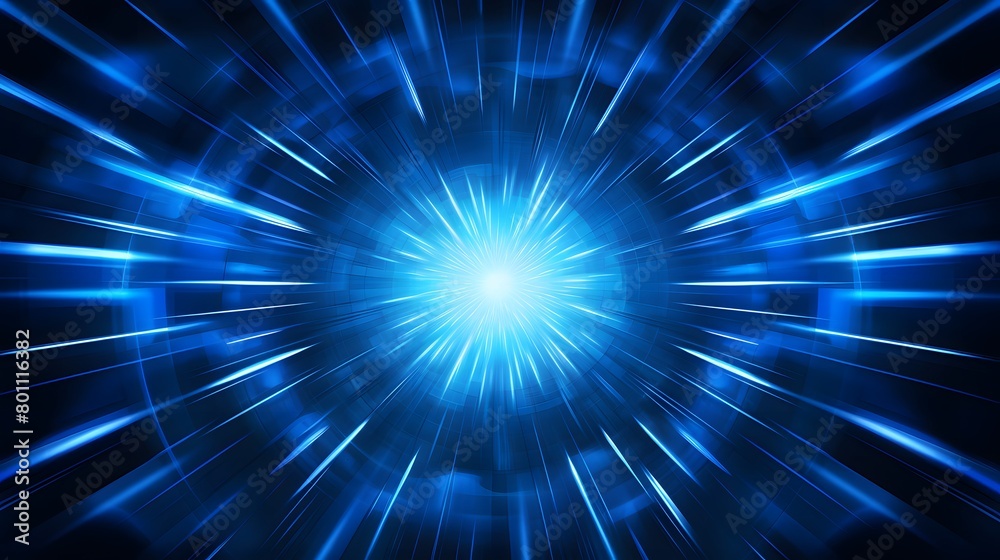 Radial blue light through the tunnel glowing in the darkness for print designs templates, Advertising materials, Email Newsletters, Header webs, e commerce signs retail shopping, advertisement busines Radial blue light through the tunnel glowing in the darkness for print designs templates, Advertising materials, Email Newsletters, Header webs, e commerce signs retail shopping, advertisement busines