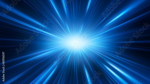 Radial blue light through the tunnel glowing in the darkness for print designs templates, Advertising materials, Email Newsletters, Header webs, e commerce signs retail shopping, advertisement busines