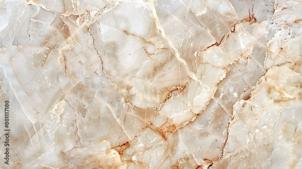 Real natural marble stone beige marble background. Generative AI.