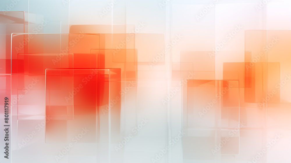 Pastel abstract red geometric pattern, graphic background image
