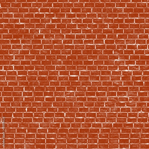 Seamless Brick Wall Pattern Digital Paper Texture