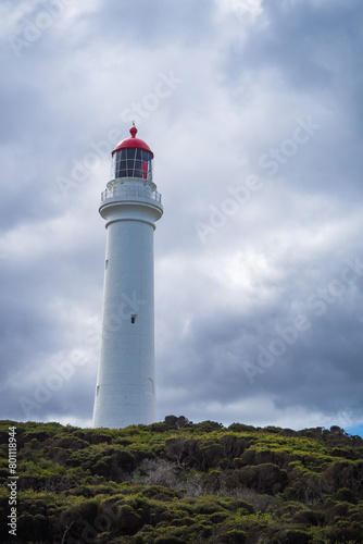 Split Point lighthouse along the great ocean road  Melbourne