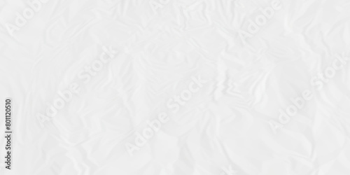 White crumpled paper texture. White wrinkled paper texture. White paper texture. White crumpled and top view textures can be used for background of text or any contents.