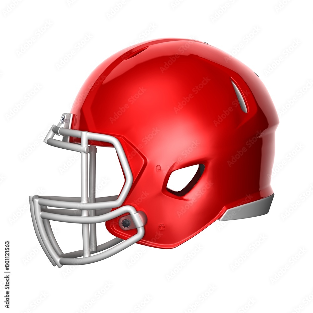 Fototapeta premium アメリカンフットボールヘルメット