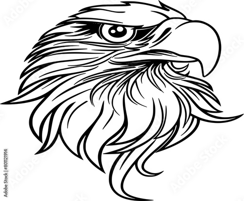 eagle head tattoo