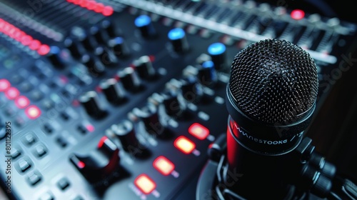 From microphones to mixers, recording equipment offers a toolkit for capturing audio in stunning detail, ensuring every nuance is faithfully preserved. photo