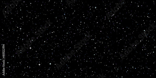 Abstract starry sky. Seamless pattern