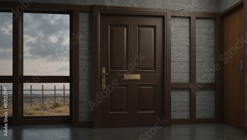 room door with new design 