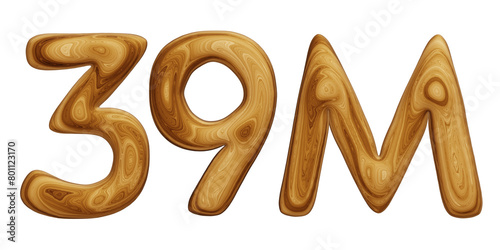 Wooden 39m for followers and subscribers celebration