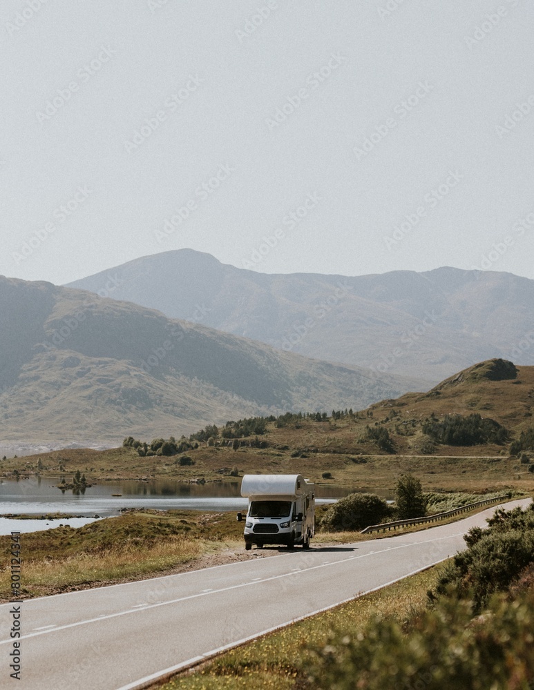 Motorhome roadtrip through Scotland