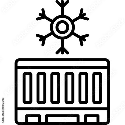 Reefer Container Icon